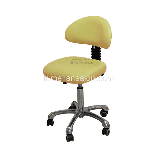 Tabouret de selle de spa de base en aluminium